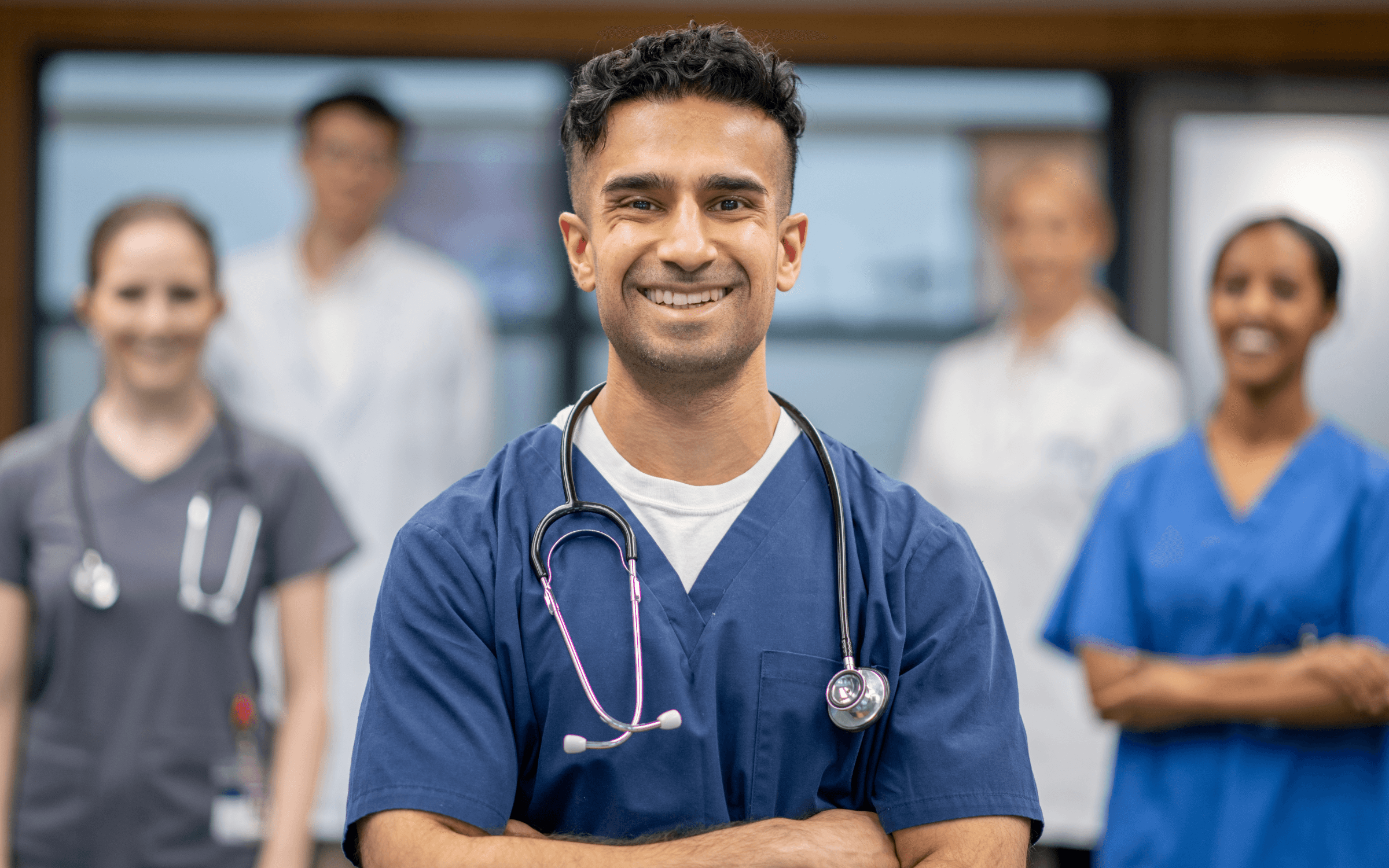 Healthcare — illustrative sector imagery